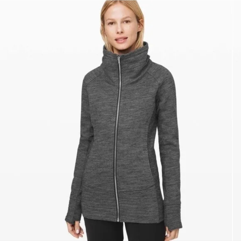 Lululemon Radiant Jacket II Heathered size 10
